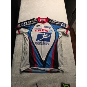 US Postal Jersey Cycling Shirt  Size M, Read description